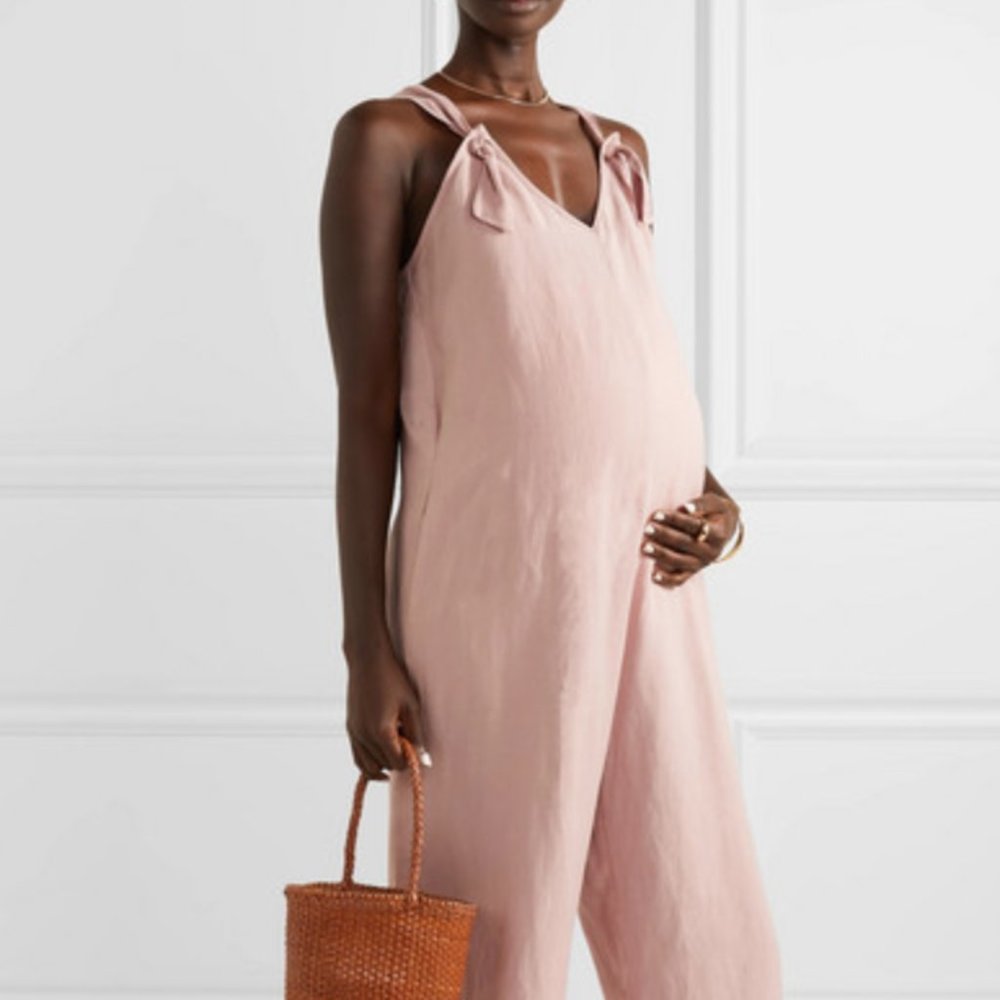 HATCH The 'Noa' linen-blend jumpsuit